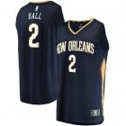 Camiseta Lonzo Ball 2 New Orleans Pelicans Icon Edition Armada Hombre